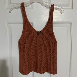 Crop tank top